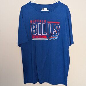 NFL Team Apparel Buffalo Bills Logo T-Shirt. Size Large